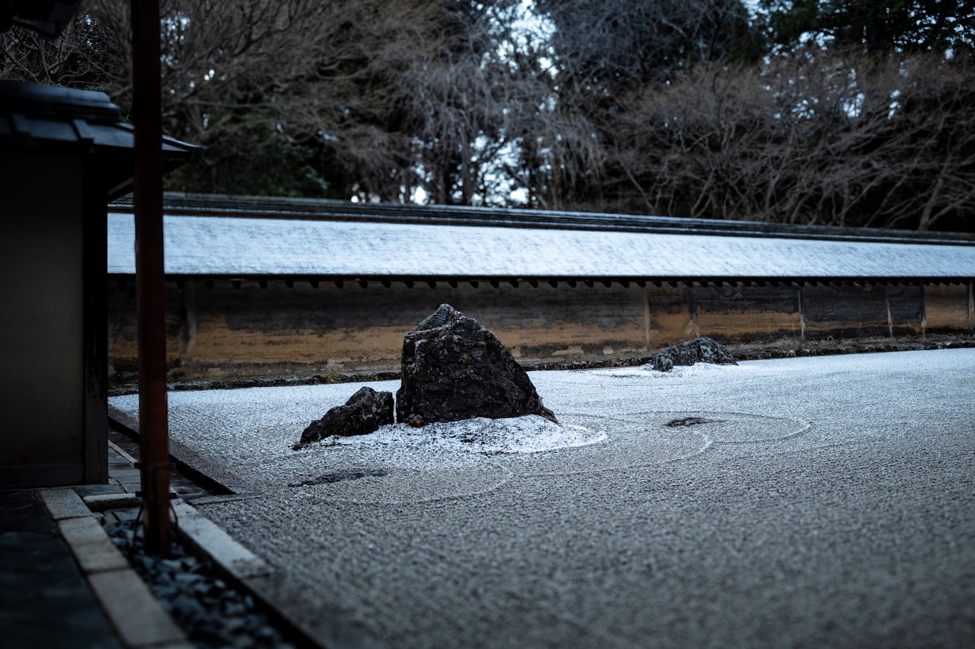 雪の庭